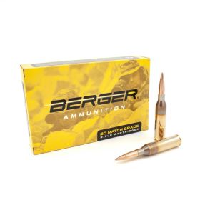 Berger Match Grade Rifle Ammunition 300 Norma Magnum 230gr Hybrid OTM Tactical 20/rds