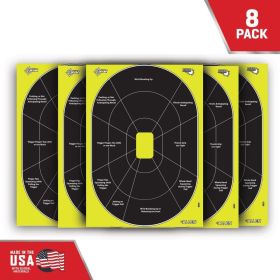 ALLEN EZAIM SPLASH REACTIVE 12.5 x 18.25 HANDGUN TRAINER 30 PER PAD