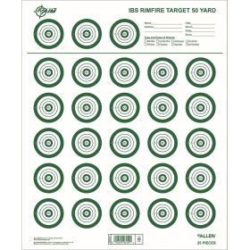 ALLEN IBS RIMFIRE TARGET 25 PACK