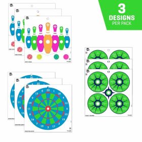 ALLEN EZAIM FUN PAPER 12 X 12 TRIGGERING MORE FUN TARGET ASSORTMENT