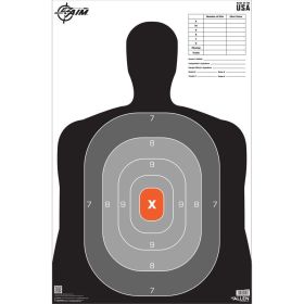 ALLEN EZ AIM PRO SILHOUETTE B27 PAPER TARGET 23 X 35 50 PER PACK