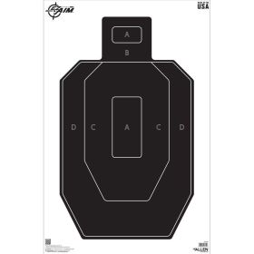 ALLEN EZ AIM IPSC SILHOUETTE TARGET 23 X 35 50 PACK
