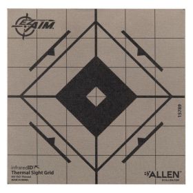 ALLEN EZ AIM 6''ADHESIVE THERMAL SIGHT GRID TARGET