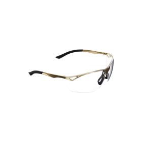 Allen Girls With Guns Afire Protective Shooting Safety Glasses Anti-Scratch/Fog/UV Coated Gold with Clear lens