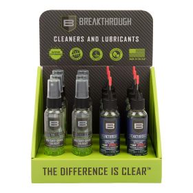 BCT CLEANERS AND LUBRICANTS 12 PACK DISPLAY