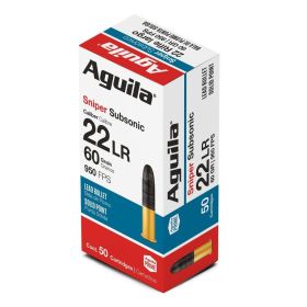 Aguila .22 SSS 60 GR 50/RD