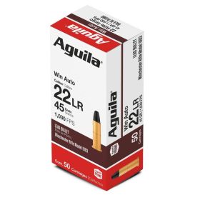 Aguila .22 WIN AUTO 45 GR 50/RD
