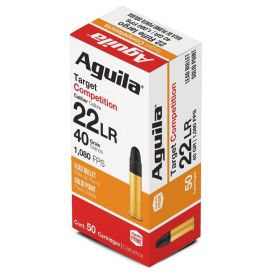 Aguila .22 LR TARGET 40 GR 50/RD