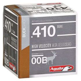 Aguila .410 2-1/2 1/2oz 1100fps 00Buck  25/RD