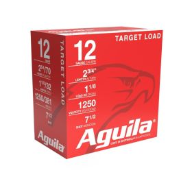 Aguila 12ga 2-3/4 1-1/8oz HDCP 1250fps #7.5 25/RD