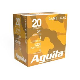 Aguila 20ga HV 2-3/4 1oz 1220 fps #6 25/RD
