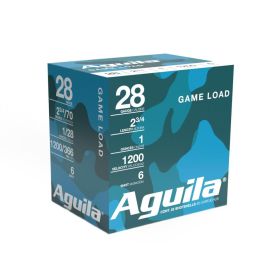 Aguila 28ga 2-3/4 1oz 1200fps #6 25/RD