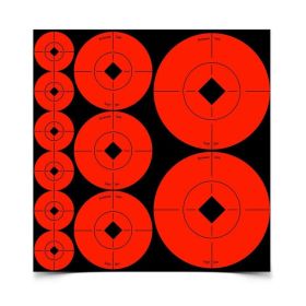 BIRCHWOOD CASEY TARGET SPOTS ASSORTMENT-1in-60 2in-30 & 3in-10 SHEETS