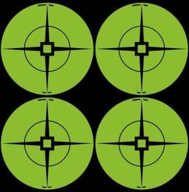 BIRCHWOOD CASEY TARGET SPOTS 3in GREEN TARGET - 40-PK