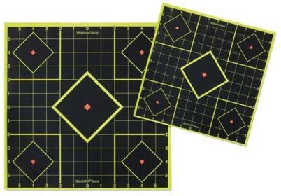 BIRCHWOOD CASEY SHOOT-N-C 8in SIGHT-IN TARGET - 6-PK