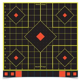 BIRCHWOOD CASEY SHOOT-N-C 12" SIGHT-IN TARGET - 5-PK
