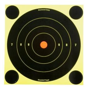 BIRCHWOOD CASEY SHOOT-N-C 6" BULL'S-EYE TARGET - 12-PK