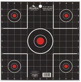 DIRTY BIRD 12" SIGHT-IN TARGET - 12-PK