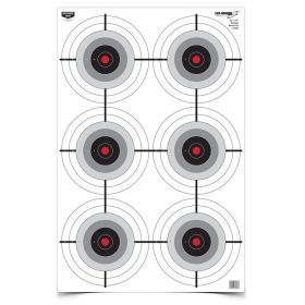 EZE-SCORER 23" X 35" MULTIPLE BULL'S-EYE - 5 PAPER PK (FOLDED)