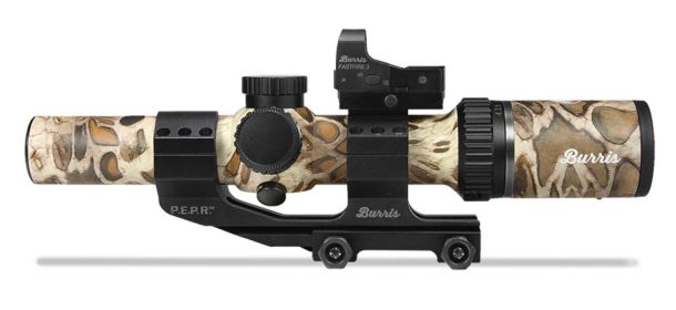 MTAC 1-4X24MM ILLUM W/FASTFIRE III & PEPR BALLISTIC AR SAND BLEM