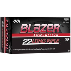 BLAZER 22 LR 40 GR LRN  AMMO 50RD