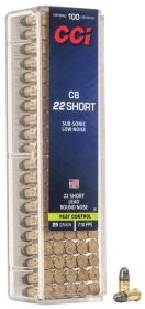 CCI 22 CB SHORT 29GR LRN AMMO 100RD