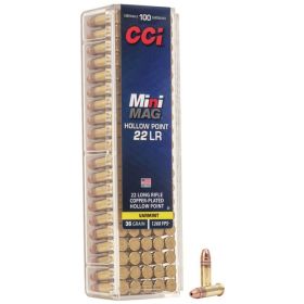 CCI 22 LR MINI MAG 36GR HPAMMO 100RD