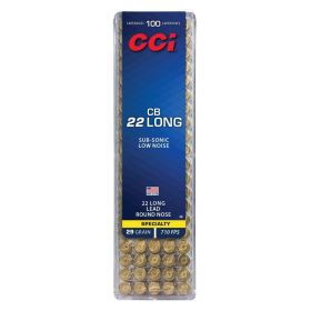 CCI 22 CB LONG 29GR LRN AMMO 100RD