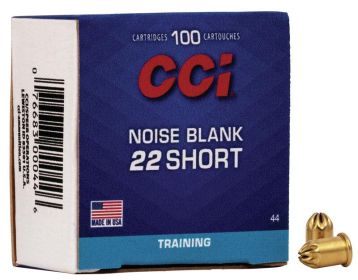 CCI 22 SHORT BLANK (PAPER) AMMO 100RD