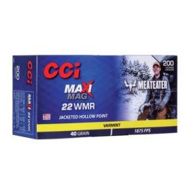 CCI 22 WMR  MAXI MAG  40GR JHP AMMO 200RD