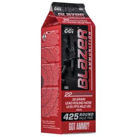 BLAZER 22 LR 38GR LRN AMMO 425 POUR PACK