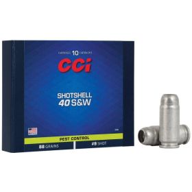 CCI S&W 40 SHOTSHELL #9 SHOT AMMO 10RD