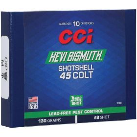 CCI 45 COLT BISMUTH SHOTSHELL AMMO 20RD