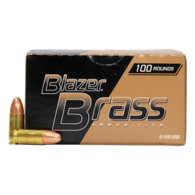 BLAZER 9MM LUGER 115 GR FMJ 100 RD BULK PACK