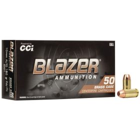 BLAZER 10MM AUTO 180GR FMJ FN BRASS AMMO 50RD