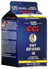 CCI WMR 30GR VNT AMMO 125CT POUR PACK