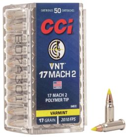 CCI 17 MACH 2 17GR VNT AMMO 50RD