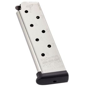 RAILED POWER MAG 45ACP 8RD STAINLESS