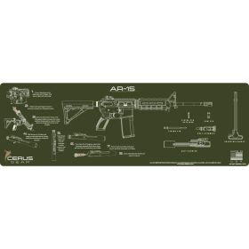 Cerus Gear AR-15 Instructional Promat Olive Drab Green