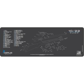 RIFLE 12X36 3mm PROMAT FOR RUGER 10/22 SCHEMATIC GREY