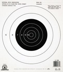 B-16 25 YD PISTOL SLW FIRE 100PK