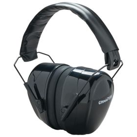 Champion Passive Ear Muffs 27dB Black Clam