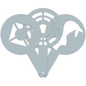 Champion AR500 Center Mass Steel Stencils 3/ct