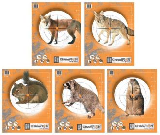 Champion Critter Series Targets - 11" X 14" 10/Pack