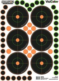 3" BULLS EYE 5PK W/150 PASTORS