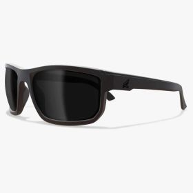 Edge Defiance Safety Glasses Black Frame with Smoke Vapor Shield Lens