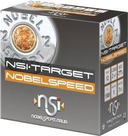 Nobel NSI Target Nobel Speed Shotshell 12ga 2-3/4" 1oz 1300 fps #7.5 25/ct