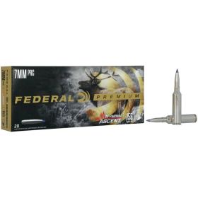 Federal Terminal Ascent Rifle Ammunition 7mm PRC 155 gr 3100 fps 20/ct
