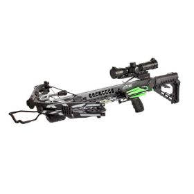 Carbon Express Axe 400 Crossbow with Scope Quiver & PileDriver Crossbolts
