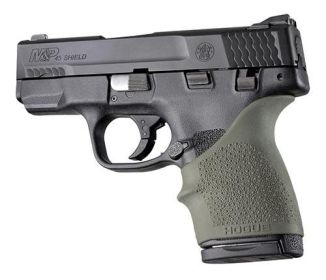 Hogue HandALL Beavertail Grip Sleeve S&W M&P Shield 45 Kahr P9/P40/CW9/CW40- Green
